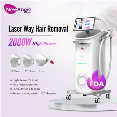 Laser Diod{0}} berkelajuan tinggi Untuk Rawatan Penyingkiran Bulu Seluruh Badan